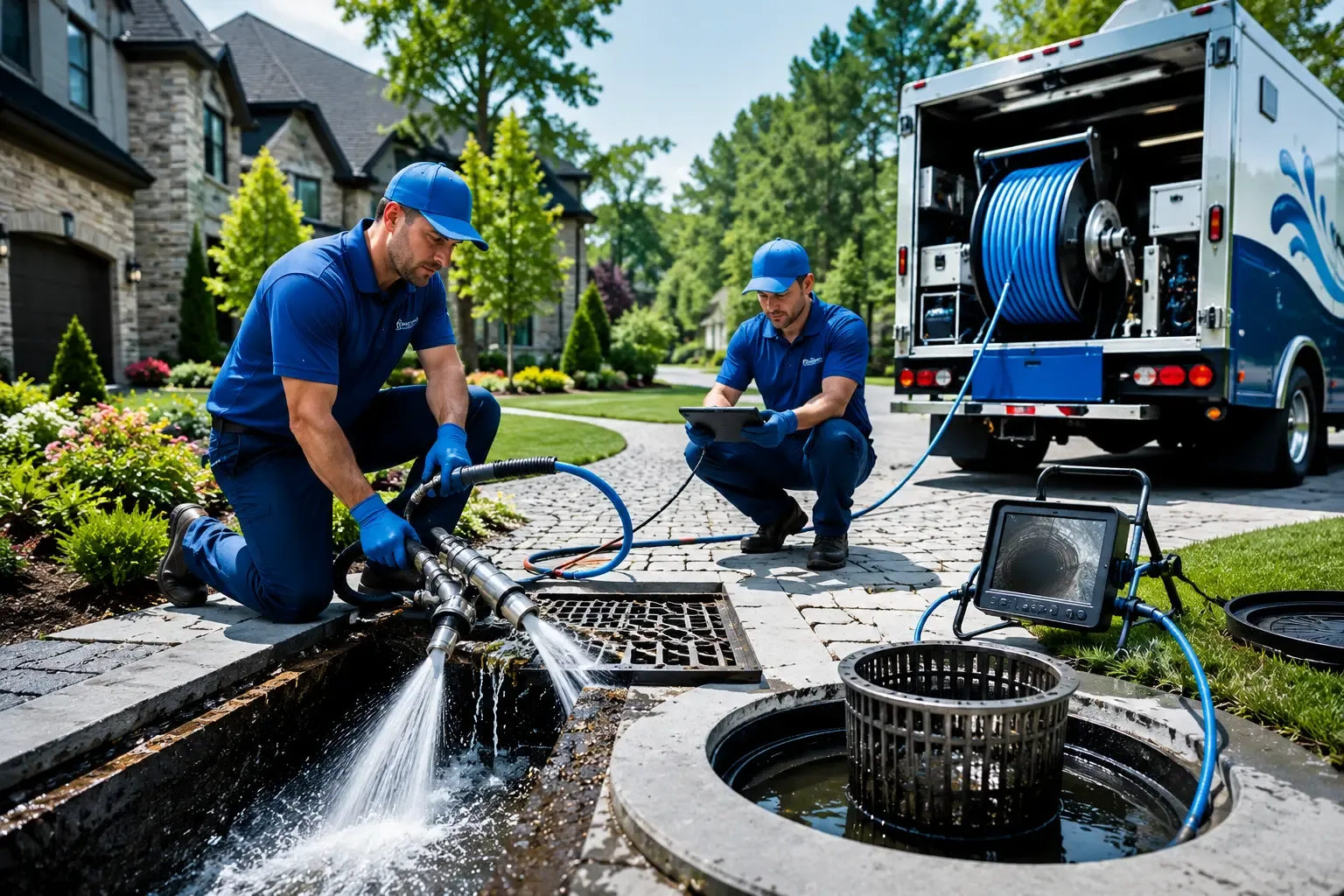 Local outdoor drain cleaning professionals in Cornucopia, WI